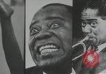 Image of Louis Armstrong United States USA, 1969, second 34 stock footage video 65675066559