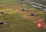Image of UH-1 Iroquois helicopters Vietnam, 1969, second 51 stock footage video 65675066571