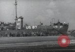 Image of Landing Craft Utility Normandy France, 1944, second 12 stock footage video 65675066583