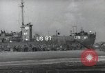 Image of Landing Craft Utility Normandy France, 1944, second 13 stock footage video 65675066583