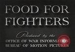 Immagine di Nutrizione soldato nella seconda guerra mondiale United States USA, 1943, secondo 15 filmato di repertorio 65675066585