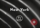 Standbild Herbert Hoover New York United States USA, 1958, aus Sekunde 5 historischem Filmmaterial Videoclip 65675066590