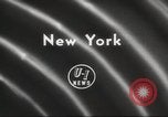 Standbild Herbert Hoover New York United States USA, 1958, aus Sekunde 6 historischem Filmmaterial Videoclip 65675066590