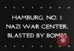Image of Allied bombing Hamburg Germany, 1943, second 32 stock footage video 65675066597