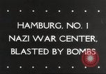 Image of Allied bombing Hamburg Germany, 1943, second 33 stock footage video 65675066597