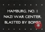 Image of Allied bombing Hamburg Germany, 1943, second 34 stock footage video 65675066597
