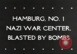 Image of Allied bombing Hamburg Germany, 1943, second 35 stock footage video 65675066597