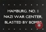 Image of Allied bombing Hamburg Germany, 1943, second 36 stock footage video 65675066597