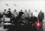Image of Winston Churchill Quebec Canada, 1943, second 11 stock footage video 65675066600