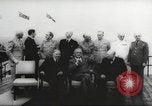 Image of Winston Churchill Quebec Canada, 1943, second 13 stock footage video 65675066600