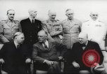 Image of Winston Churchill Quebec Canada, 1943, second 14 stock footage video 65675066600