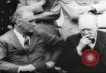 Image of Winston Churchill Quebec Canada, 1943, second 23 stock footage video 65675066600