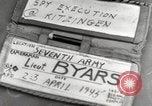 Image 'exécution d'espion allemand Richard Jarczyk Kitzingen Allemagne, 1945, de la seconde 32 séquences d'archives historiques vidéo 65675066608