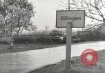 Image des prisonniers de guerre allemands Dillingen Allemagne, 1945, de la seconde 7 séquences d'archives historiques vidéo 65675066609