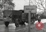 Image des prisonniers de guerre allemands Dillingen Allemagne, 1945, de la seconde 12 séquences d'archives historiques vidéo 65675066609