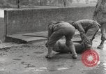 Standbild US Army Kreuze Donau bei Dillingen Dillingen Deutschland, 1945, aus Sekunde 23 historischem Filmmaterial Videoclip 65675066610
