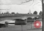 Standbild US Army Kreuze Donau bei Dillingen Dillingen Deutschland, 1945, aus Sekunde 33 historischem Filmmaterial Videoclip 65675066610