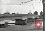 Standbild US Army Kreuze Donau bei Dillingen Dillingen Deutschland, 1945, aus Sekunde 34 historischem Filmmaterial Videoclip 65675066610