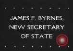 Image of James F Byrnes United States USA, 1945, second 3 stock footage video 65675066613
