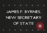 Image of James F Byrnes United States USA, 1945, second 5 stock footage video 65675066613