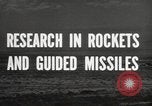 Image of rocket models New Mexico United States USA, 1947, second 10 stock footage video 65675066621