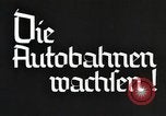 Image of Autobahn Germany, 1938, second 3 stock footage video 65675066622