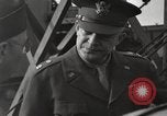 Standbild General Eisenhower Cherbourg Frankreich, 1945, aus Sekunde 14 historischem Filmmaterial Videoclip 65675066628
