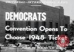 Standbild Demokratische Konvention von 1948 Philadelphia Pennsylvania USA, 1948, aus Sekunde 5 historischem Filmmaterial Videoclip 65675066661