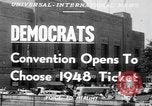 Standbild Demokratische Konvention von 1948 Philadelphia Pennsylvania USA, 1948, aus Sekunde 6 historischem Filmmaterial Videoclip 65675066661