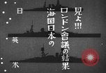 Image of Japanese identification silhouettes of U.S. warships Pacific Ocean, 1941, second 10 stock footage video 65675066681