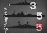 Image of Japanese identification silhouettes of U.S. warships Pacific Ocean, 1941, second 18 stock footage video 65675066681
