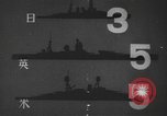 Image of Japanese identification silhouettes of U.S. warships Pacific Ocean, 1941, second 21 stock footage video 65675066681