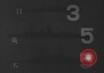 Image of Japanese identification silhouettes of U.S. warships Pacific Ocean, 1941, second 22 stock footage video 65675066681