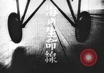 Image of Japanese identification silhouettes of U.S. warships Pacific Ocean, 1941, second 33 stock footage video 65675066681