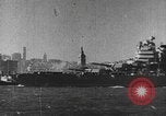 Image of Japanese identification silhouettes of U.S. warships Pacific Ocean, 1941, second 54 stock footage video 65675066681