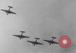 Standbild japanischen Mitsubishi Ki-2 Bomber China, 1940, aus Sekunde 58 historischem Filmmaterial Videoclip 65675066682