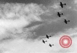 Standbild japanischen Mitsubishi Ki-2 Bomber China, 1940, aus Sekunde 62 historischem Filmmaterial Videoclip 65675066682