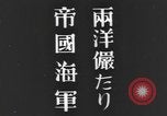 Standbild japanische Schlachtschiff North Pacific Ocean, 1942, aus Sekunde 3 historischem Filmmaterial Videoclip 65675066683