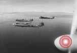 Image of Japanese aircraft carrier Pacific Ocean, 1942, second 13 stock footage video 65675066686