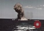 Image of Japanese submarine destroyed Pacific Ocean, 1946, second 33 stock footage video 65675066695