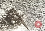 Image of Aerial view Japanese submarine destroyed Pacific Ocean, 1946, second 4 stock footage video 65675066700