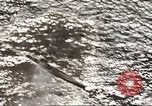Image of Aerial view Japanese submarine destroyed Pacific Ocean, 1946, second 28 stock footage video 65675066700