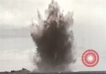 Image of Japanese submarine torpedoed Pacific Ocean, 1946, second 15 stock footage video 65675066703