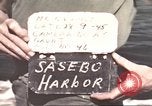Image of Japanese equipment Sasebo Japan, 1945, second 3 stock footage video 65675066706