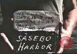 Image of Japanese equipment Sasebo Japan, 1945, second 1 stock footage video 65675066708