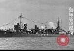 Image of Japanese naval inspection prior to World War II Pacific Ocean, 1940, second 15 stock footage video 65675066722