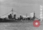Image of Japanese naval inspection prior to World War II Pacific Ocean, 1940, second 19 stock footage video 65675066722