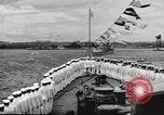 Image of Japanese naval inspection prior to World War II Pacific Ocean, 1940, second 21 stock footage video 65675066722