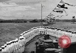 Image of Japanese naval inspection prior to World War II Pacific Ocean, 1940, second 22 stock footage video 65675066722