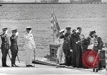 Image of Japanese naval inspection prior to World War II Pacific Ocean, 1940, second 28 stock footage video 65675066722
